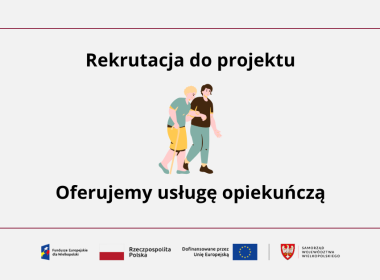 Oferujemy usługę opiekuńczą 